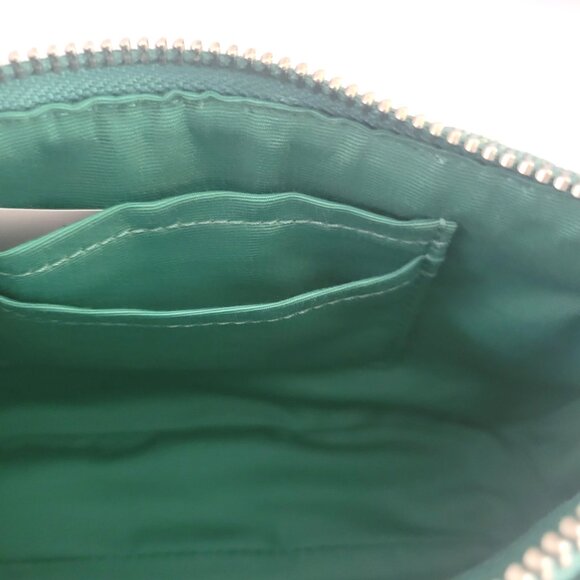 Coach CBK58 Nolita 19 Quilted Denim Small Handbag Clutch Chalk Ivy Green - Picture 7 of 7